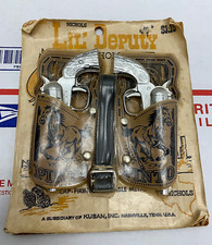 Vintage Nichols Little Deputy Cap Gun Holster Set