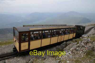 Photo 6x4 A train on the Snowdon Railway Gwastadnant A train on the Snowd c2015
