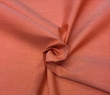 SUNBRELLA CAST CORAL ORANGE GRAY OUTDOOR WOVEN FURNITURE FABRIC BY YARD 54"W