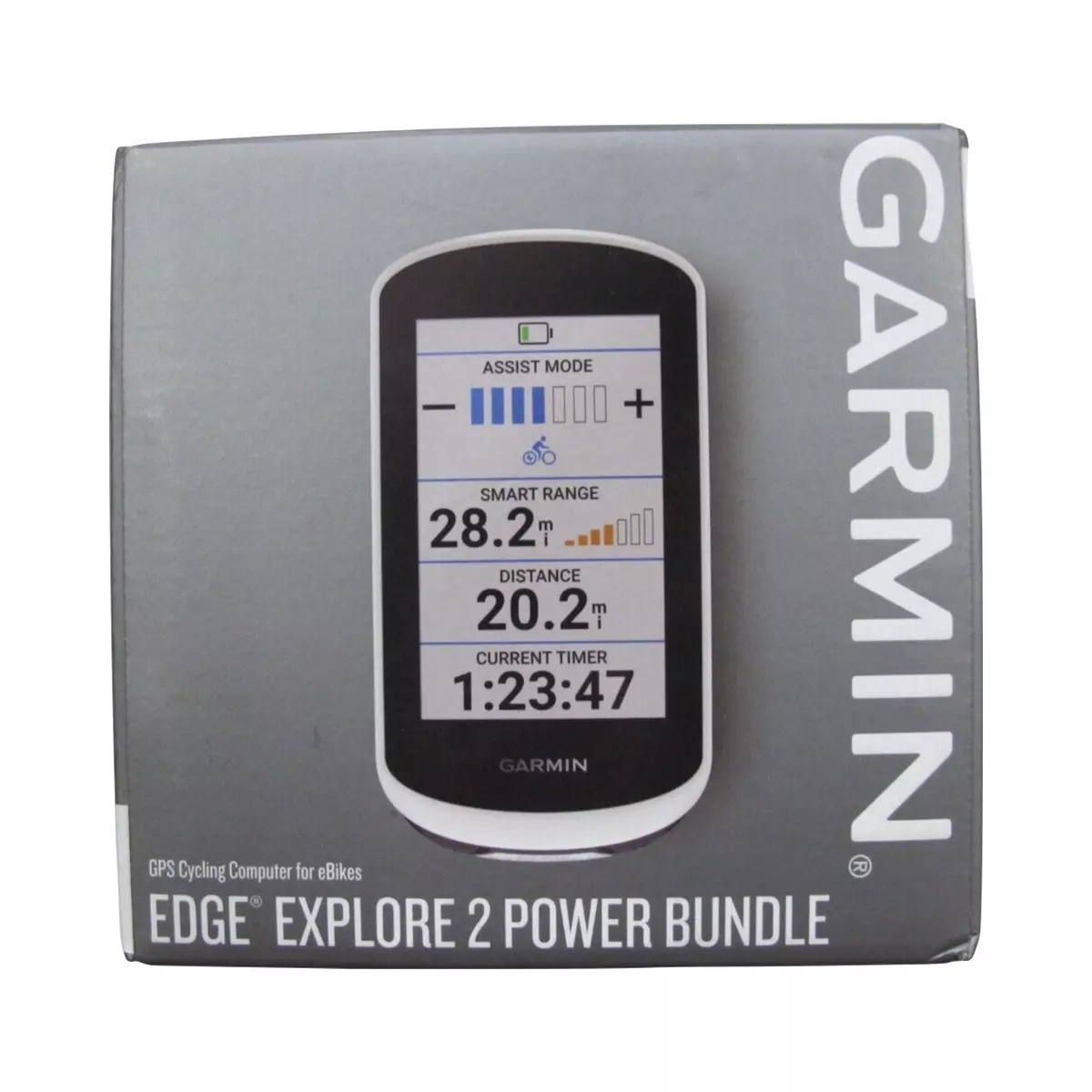 Garmin Edge Explore 2 Power Mount Bundle 3 Bike GPS with Built-In  Bluetooth