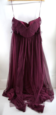 Women s Birdy Grey Christina Dress in Cabernet Size XL RED