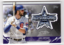 KRIS BRYANT 2021 TOPPS BASEBALL UPDATE SERIES MLB ALL-STAR GAME PATCH