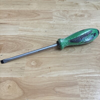 Matco Tools 5/16'' Flat Slotted Screwdriver Green 6'' Shank SPG106CB Germany NEW