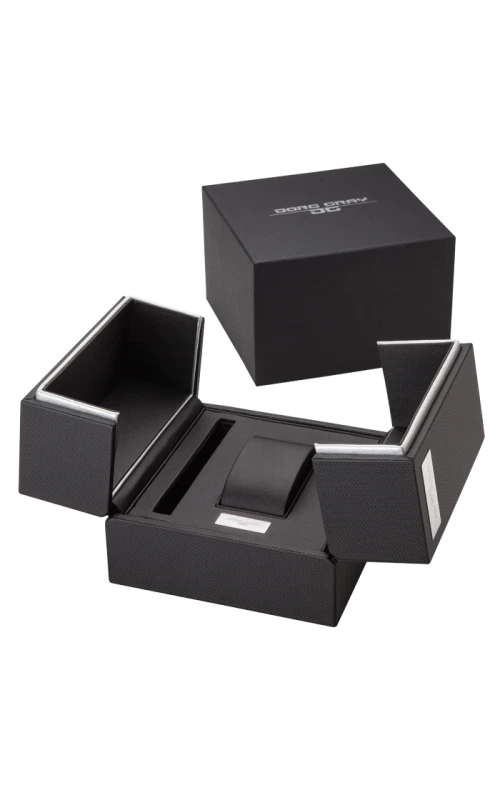 Jorg Gray Mens Swiss Ronda Movement White Patterned Dial JG8300-11 Watch NIB - Image 4 of 4