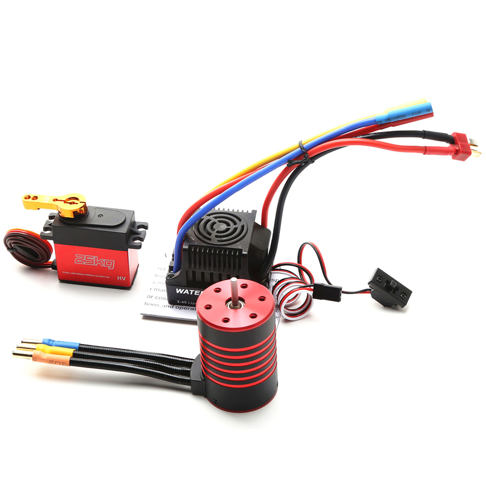 Combo Rocket 3650-5200KV + ESC 60A - Motore Brushless Impermeabile - Foto 4