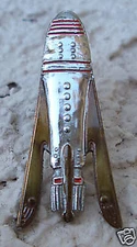 SPACE SHIP / ROCKET Lapel Pin