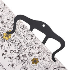 2 Pack Metal Music Book Clips Page Holders for Reading, Sheet Music Stand, Pi...