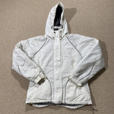 Tommy Hilfiger Jacke Damen Medium* weiß gesteppt Kapuze leichter Mantel