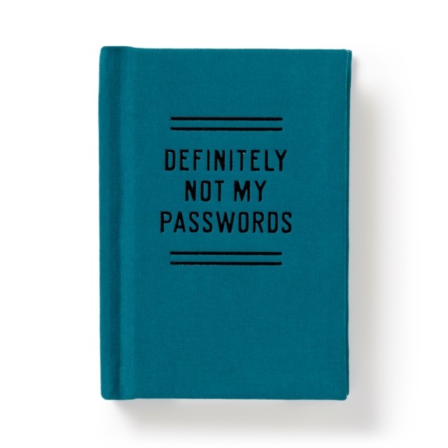 Definitely Not My Passwords Tiny Diary Brass Brass Monkey - Image 5