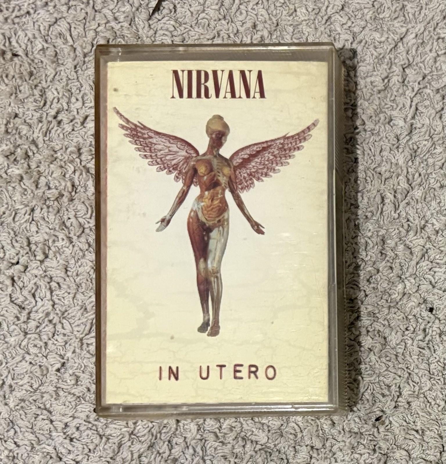 Nirvana - In Utereo- Cassette UK Geffen 1993 Excellent