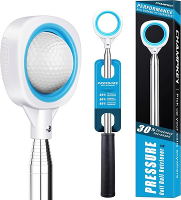 #ad CHAMPKEY Pressure Golf Ball Retriever Performance Version Thicken Stainless St $23.40