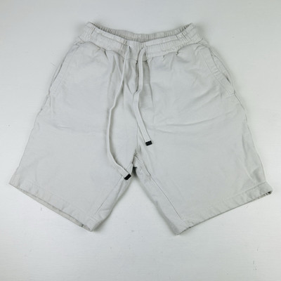 Talentless Mens Off White Color Heavyweight Sweat Shorts Size S