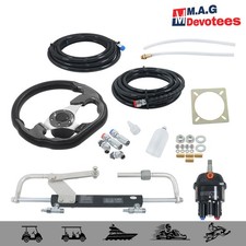 90HP Hydraulic Outboard Steering Kit For Marine Boat Hydraulic Steering System