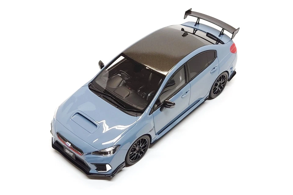 Kyosho Samurai 1:18 Subaru Impreza WRX STi S208 NBR Challenge in Cool Grey Khaki - Image 3 of 4