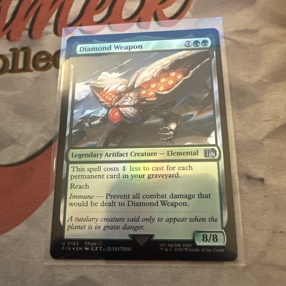 MTG Diamond Weapon Final Fantasy Foil #0183 | eBay