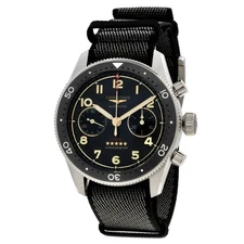 Longines Spirit Flyback Chronograph Automatic Black Dial Men's Watch LNG38211532