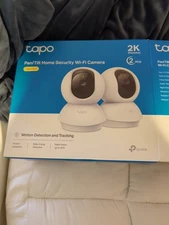 NEW TP-Link Tapo 2K Pan/Tilt Security Camera Motion Detection 2 pack - C210P2