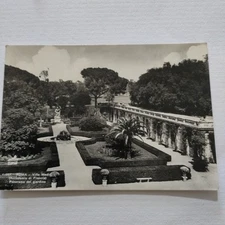 ROME - MEDICAL VILLA POSTCARD WHITE BLACK VINTAGE COLLECTION