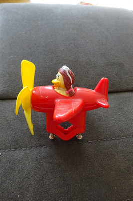 McDonald's Happy Meal - ''I Like Bikes'' - 1991 - Birdie Clamp-on Plane Mc Donalds