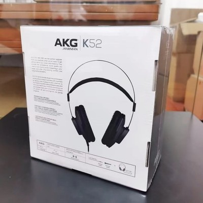 AKG K52 Closed-Back Over-Ear Studio Headphones Matte Black 3169H00010