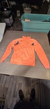 Women's Coral Zip Up Nike Light Weight Medium Track Jacket Size Medium
