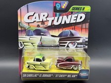 Cartuned 59 Cadillac El Dorado 57 Chevy Bel Air Kustom Cruiser 2 Pack 164