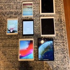 Apple iPad Lot 7 FOR PARTS A1474,A1395,A1432,A1490,A2316