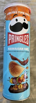 NEW LIMITED EDITION PRINGLES HAWAIIAN BBQ POTATO CRISPS CHIPS 5.5 OZ CANISTER