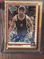 Marketplace image: 2025-26 - Donruss Optic Rated Prospect Jerry Easter II - 1/1 Superfractor