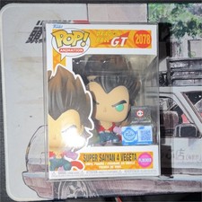 Funko Pop! Vinyl Animation Dragon Ball GT Super Saiyan 4 Vegeta Flocked #2078