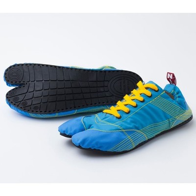 Kineya Tabi MUTEKI Blau Japanische Laufschuhe Ninja Split Toe JAPAN