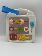 Rare HTF Chicco Handheld Baby Activity Play Center Toy