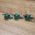 Risk 40th Anniversary Collector's Edition Replacement Green Metal Artillery x3