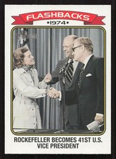 2023 Topps Heritage Nelson Rockefeller News Flashbacks #NF-10 Card
