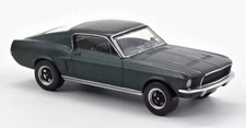 Norev Ford Mustang Fastback 1968 Green Metallic Bullitt 1:43 Diecast Model Car