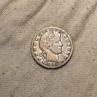 1905 P Barber Silver Quarter VG Very Good U.S. 25c Coin QA