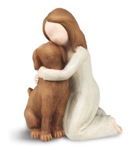 Angel Figurines - Angel of Friendship Memorial Gifts for Dog Lovers