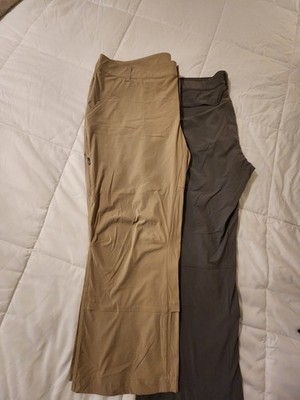 Lot of 2 COLUMBIA OMNI SHIELD Boot Cut Active Sportswear Pants Plus Sz 24 Short