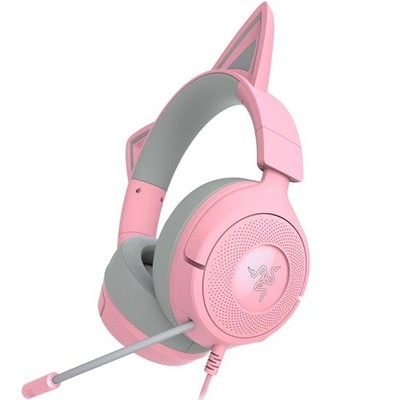 Razer Kraken Kitty V3 X Quartz Pink Edition Wired Gaming Headset