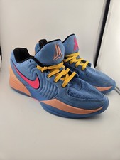 Nike JA 2 Morant Basketball Shoes Men's Blue Beyond Hyper Pink FD7328-403 Size 8