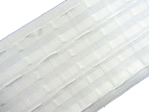 Ruban Rideau Extra Large Plissé Crayon 145mm (6") Large - 6 x Rangées 4 x Cordons CT150B - Photo 4/9