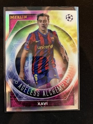 Topps - Merlin 22/23 Xavi Ageless Alchemy AA-4 FC BARCELONA CHAMPIONS LEAGUE