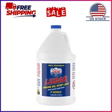 Lucas 10279 Automotive Engine Oil Stop Leak, Gallon Size Bottle