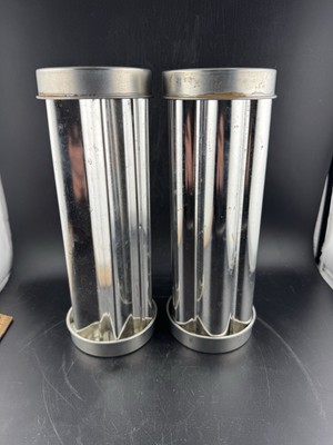VINTAGE PAMPERED CHEF VALTROMPIA BREAD COOKIE TUBES Star Flower