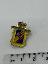 Vintage Spanish Bowling Federation Enamel Badge Federaci&oacute;n Espa&ntilde;ola de Bolos