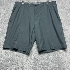 Maven Shorts Mens 34 Gray 9" Co Op Essential Performance Stretch Pockets Golf