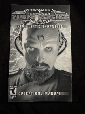 Command & Conquer Yuri s Revenge Red Alert 2 Expansion Operations Manual PC