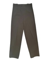 Exclusively Misook Black Arcrylic Knit Pullon Pants Sz M Y2K