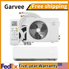 12000 BTU Ductless Mini Split Air Conditioner AC Unit W/Heat Pump 19 SEER2