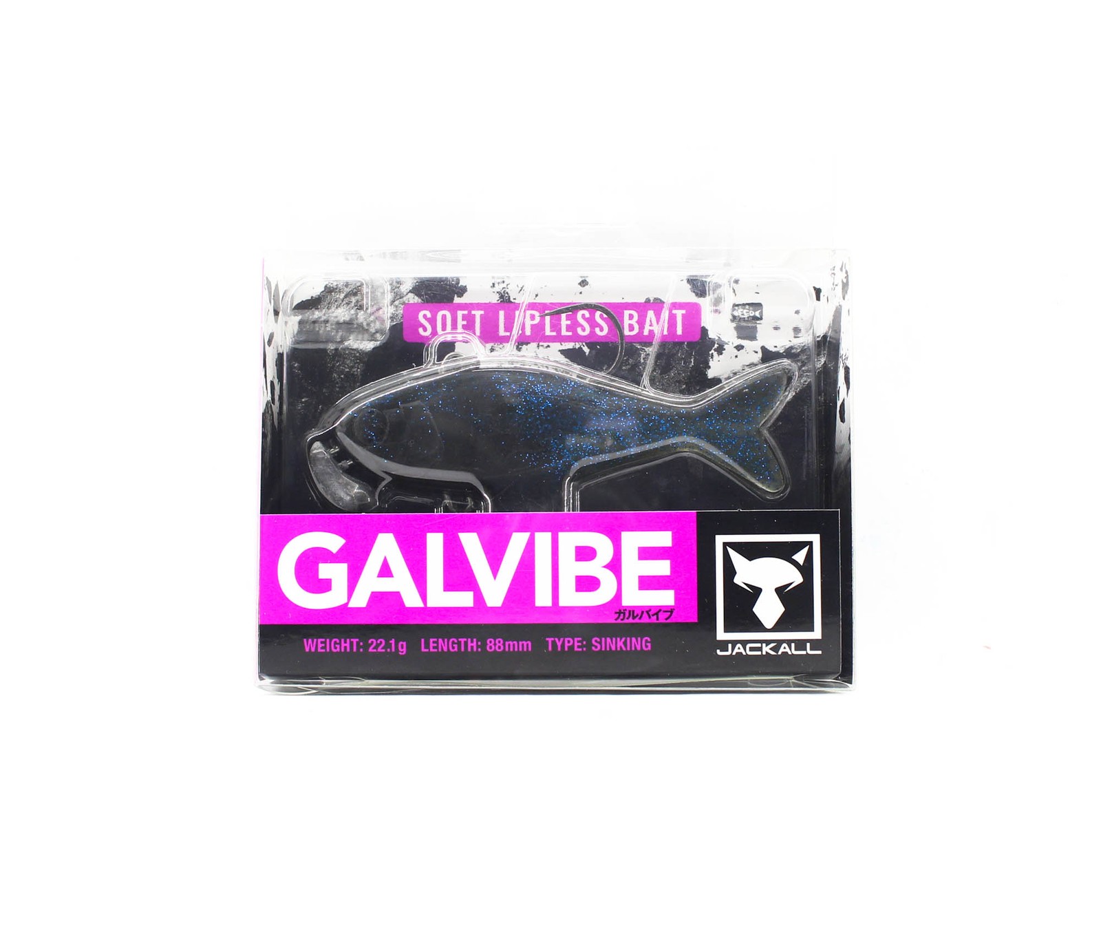 Jackall Galvibe Vibration 88 mm 22.1 grams Sinking Lure Grass Smoke (2913)